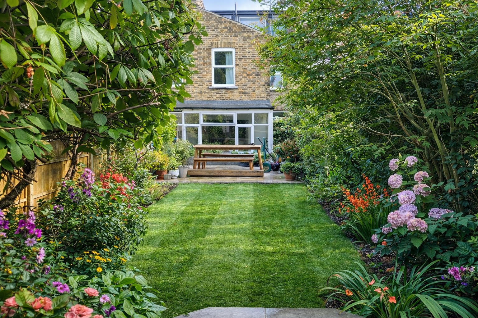 Garden maintenance result